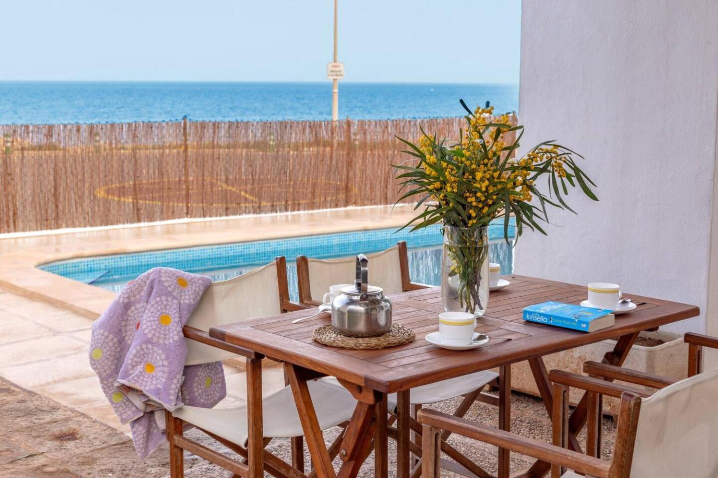 Villa Victor - Primera Linea Mar, Vista A Puesta De Sol 칼라엔블레인즈 외부 사진